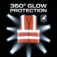 Gambar BESTGUARD Breathable Mesh Reflective Safety Vest Lightweight High Visibility Double Reflective Strips Zipper Safety Waistcoat for Construction Motorcycle Traffic Sanitation Workers - G382 dari Bestguard Store Kota Administrasi Jakarta Utara 5 Tokopedia