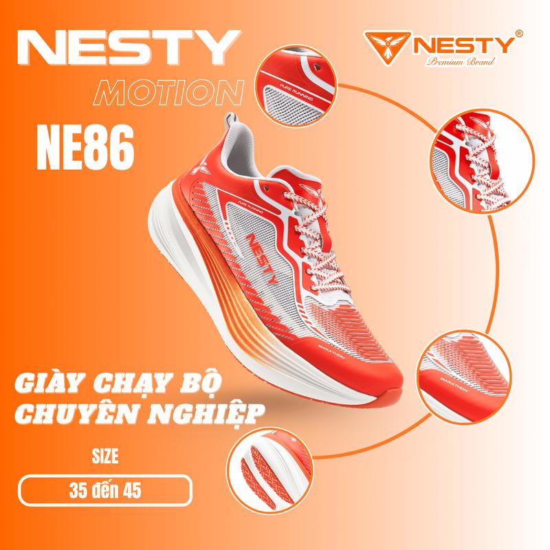 NESTY MOTION - GIÀY CHẠY CHUYÊN NGHIỆP 6 MÀU THỜI TRANG, GIÀY THỂ THAO NAM NỮ…