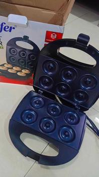 Product Review of Sonifer Donat Maker Peralatan Cetak Donat Elektrik 6 lubang SF-6066 from N**i 0