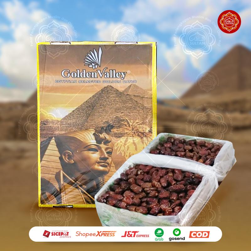 Kurma Mesir Golden Valley 1 kg / Kurma Mesir/ Kurma Oleh Oleh Haji dan Umroh 4