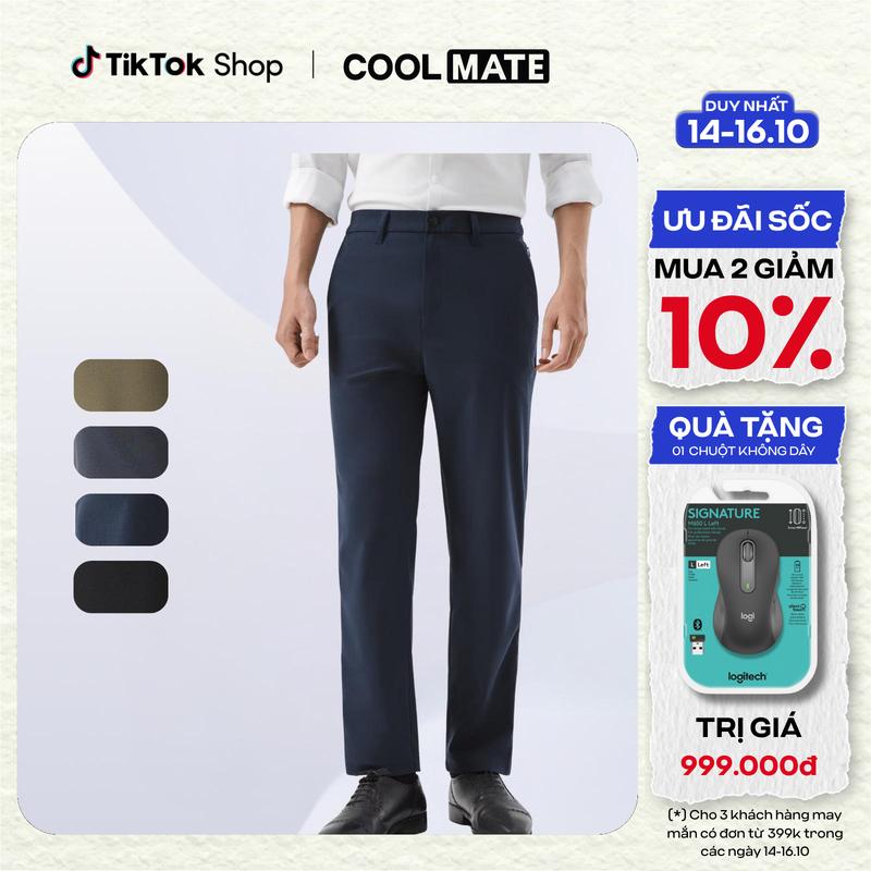 [BU] Quần dài nam ECC pants dáng Taper - Coolmate