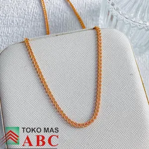 Kalung emas tua strudle 16k & 17k