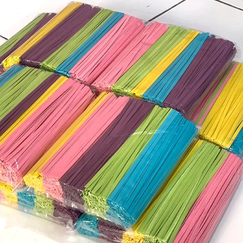 Mie Gepeng Warna warni 500g - Cemilan Manis Snack - Food Goreng 0