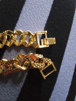 Product Review of gelang sisik naga Titanium bonus cincin permata satu anti karat anti luntur from A**d R**i 0