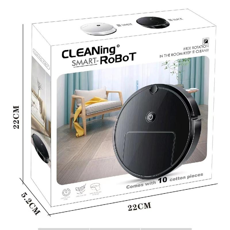 Product Introduction of Sweeping and mopping robot Household cleaning machine Lazy portable multi-functional intelligent robot vacuum cleaner 0