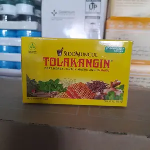 Tolak Angin Herbal+Madu Sido Muncul 15ml 2box Isi 24 Sachet(2×12)