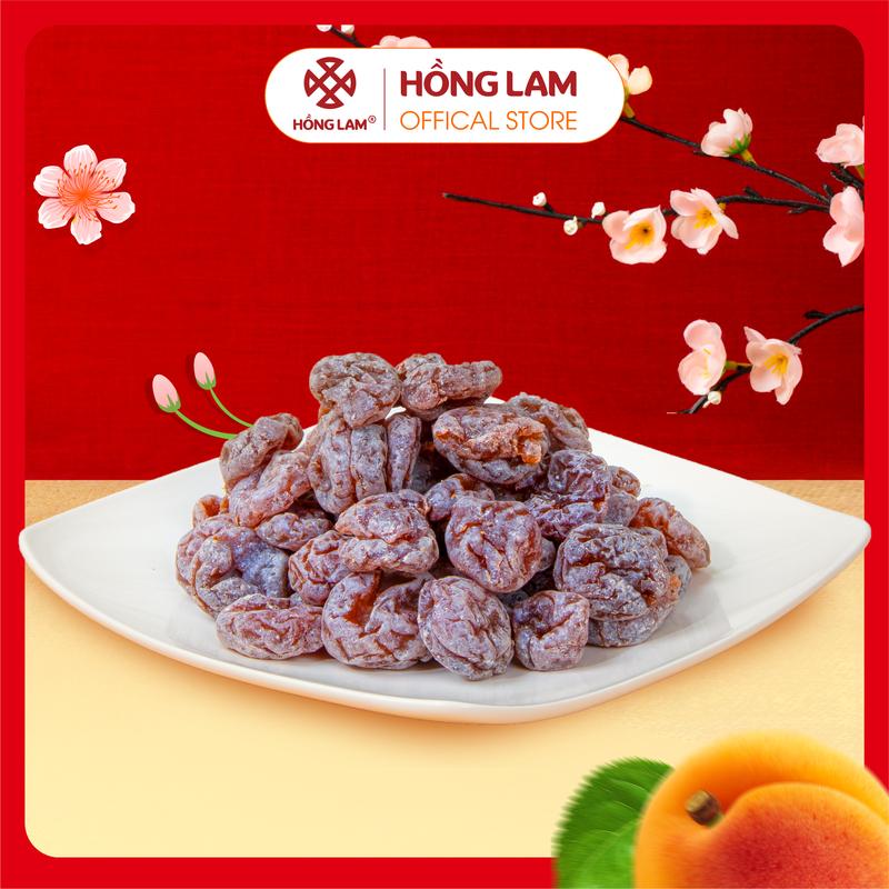 Ô Mai Mơ Hồng Lam 2 Vị Chua Ngọt Mặn Hộp 200g 300g 500g Gói 300g 500g Snack