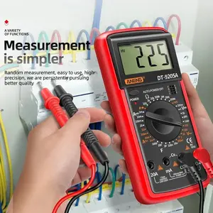 DT-9205A Multimeter Avometer Multitester Digital DC AC Diode TR