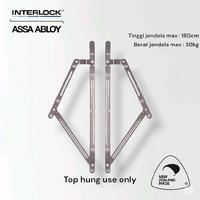 Gambar FRICTION STAY TOP HUNG INTERLOCK ASSA ABLOY 500 4B Max. 30kg - P1004 dari GGEsta Indonesia Kota Administrasi Jakarta Barat 1 Tokopedia