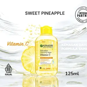 Garnier Micellar Cleansing Water Bright VIT C 125ml - Make Up Remover
