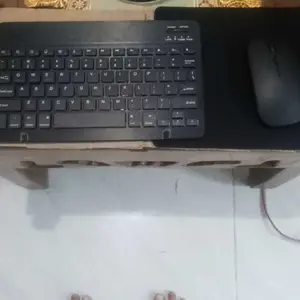 Keyboard Bluetooth Wireless Silent Portable Click for Tablet Hp Laptop