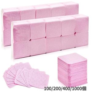 ネイルワイプ - プロ仕様の繊維除去可能なネイルポリッシュリムーバーパッド、UVジェル用クリーニングティッシュ、無香料のマニキュア前処理・仕上げ用ネイルアート用クリーニングツール