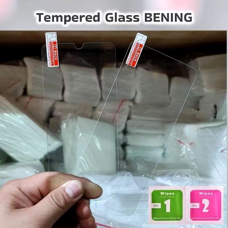 Product Introduction of For Infinix Hot 12/ 12i/ 12 Play  Tempered Glass Bening/ Infinix Hot 12/ 12i/ 12 Play Anti Gores Kaca Compatible With/ Tempered Glass Transparan (Beli 1 Gratis 1) 9