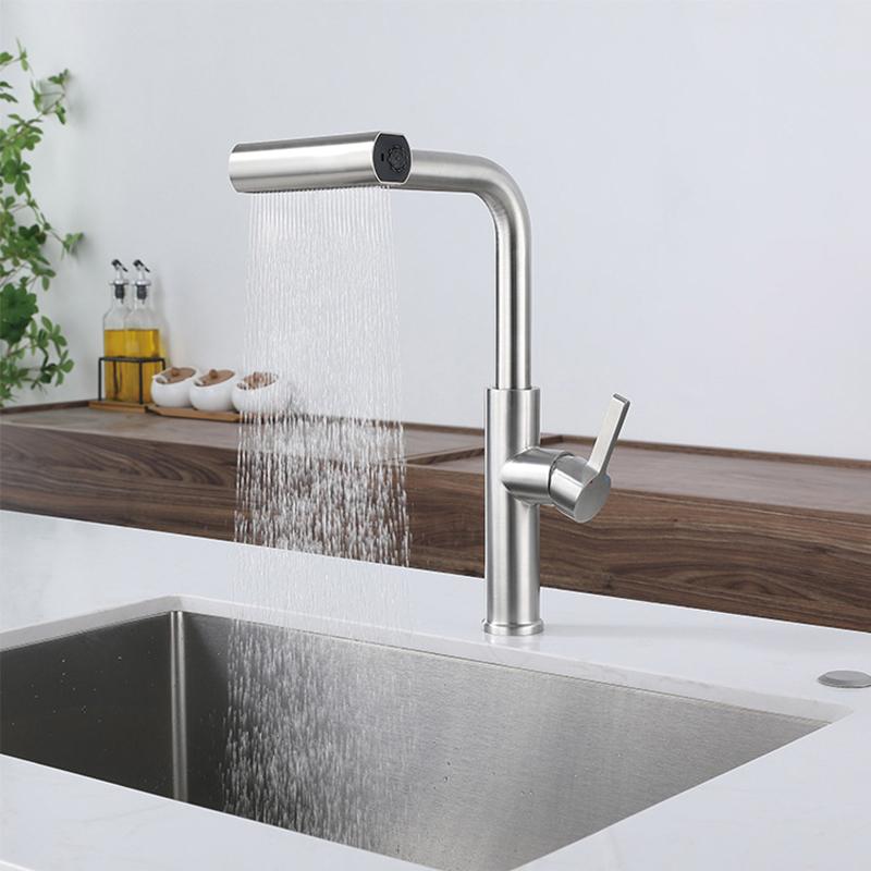 360° Rotation Multi functional Faucet Sink Kitchen Faucet 304Stainless ...