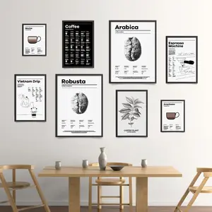 Hiasan Dinding Aesthetic Cafe Coffee Shop Kopi Minimalis Walldecor Pajangan Dekorasi Vintage