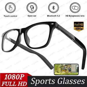 Smart Glasses Men Women Bluetooth Wireless Sunglasses Open Ear Headsets Waterproof Hands Free Calling Sunglasses For Android IOS