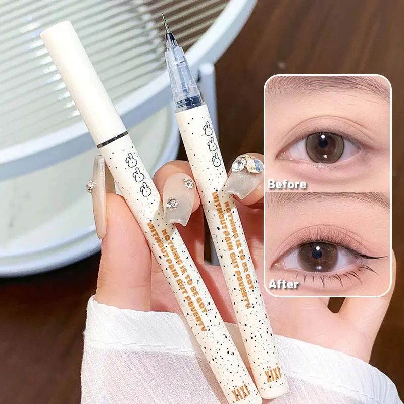 FEPO Bút Kẻ Mắt Dạng Lỏng 0.01mm Nhanh Khô Chống Thấm Nước Lâu Trôi 6