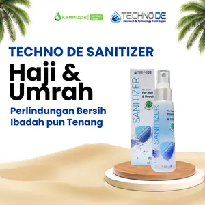 Techno De HOCL Sanitizer Untuk Haji & Umroh - Sanitizer Spray untuk Haji & Umroh | Sanitizer Ihrom Aman, Praktis & Higienis