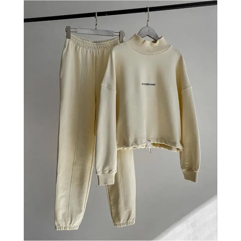 ONE SET JOGGER SWEATER I AM A STROM BABY TERBARU | SET WANITA SETELAN 1