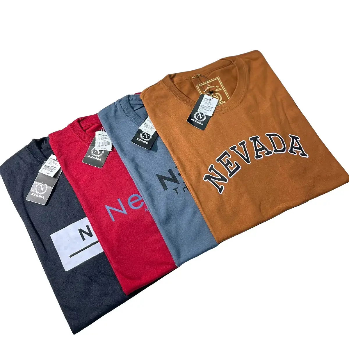 BELI 1 DAPAT 4 PCS KAOS NWD TERMURAH M,L,XL,XXL,XXXL,  Semi Katun Baju Oblong Pria Wanita  Dewasa Distro Pendek Atasan