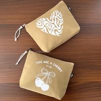 Gambar [Guritawang] Terra Pouch Light Brown Pouch Make Up Wanita Tas Kosmetik Pouch Sablon Serbaguna - Light Brown Butterfly dari Guritawang Store Kab. Tasikmalaya 1 Tokopedia