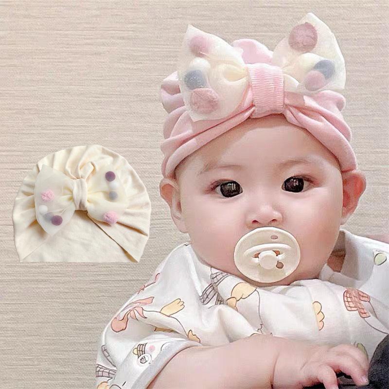 Khăn Xếp Có Nơ Dễ Thương Cho Bé Mũ Cotton Mềm Mại Và Thoáng Khí Cho Bé Gái Sơ Sinh Mũ Len Thoải Mái Cho Trẻ Sơ Sinh Mũ Lưỡi Trai Cho Trẻ Mới Biết Đi 2-12 Tháng