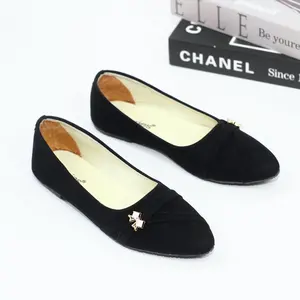 Flatshoes Wanita Loly Hitam - Model Kerja dan Santai