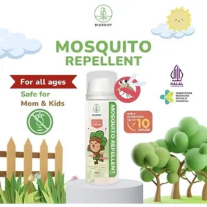 Bigroot care Mosquito Repellent Bayi 0 Bulan Newborn Bayi Anak Dewasa 110ml Anti Nyamuk Semprot Anti Demam Berdarah DBD Aerosol Penghilang Nyamuk Kamar Bayi Traveling Mudik bermain di Taman.