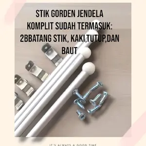 Batang stik Gorden Jendela/Batang Stikk Minimalis