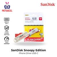 Gambar SanDisk Snoopy Phone Drive 64GB 128GB 256GB Limited Edition USB Type-A & Type-C Flashdrive - 64GB dari Metoocel Kota Semarang 1 Tokopedia
