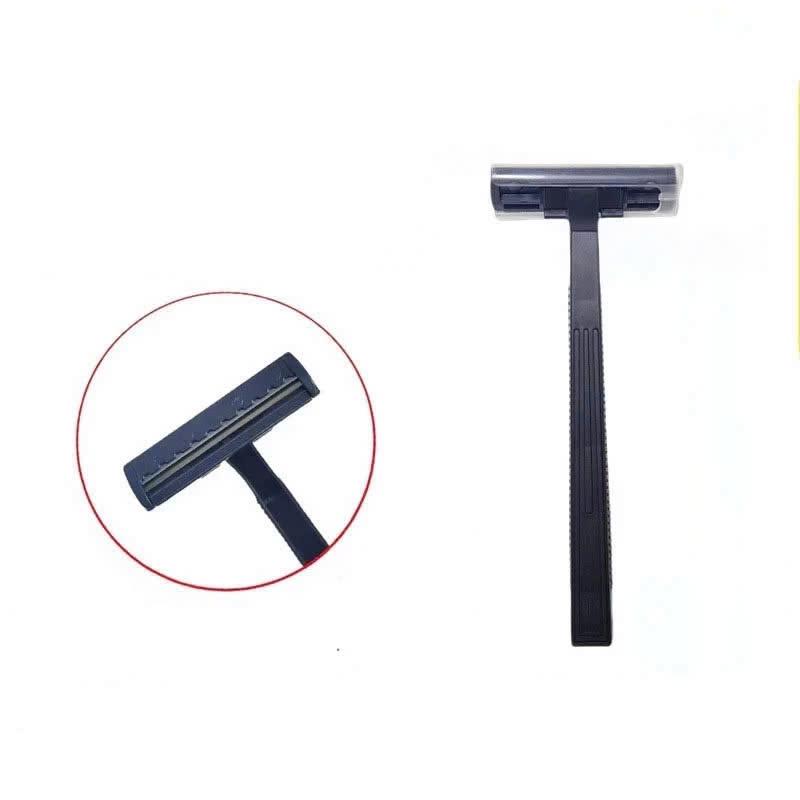(Hàng sẵn kho)COMBO 50 Dao Cạo Cán Ngắn 2 Lưỡi , Dùng 1 lần , Chuyên Dùng Cho Khách Sạn 5