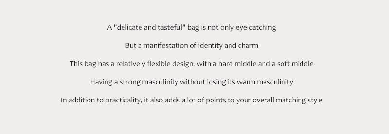 Product Introduction of Handbag Handbag 2023 new fashion men&#039;s bag plaid leisure business briefcase file bag envelope bag 4