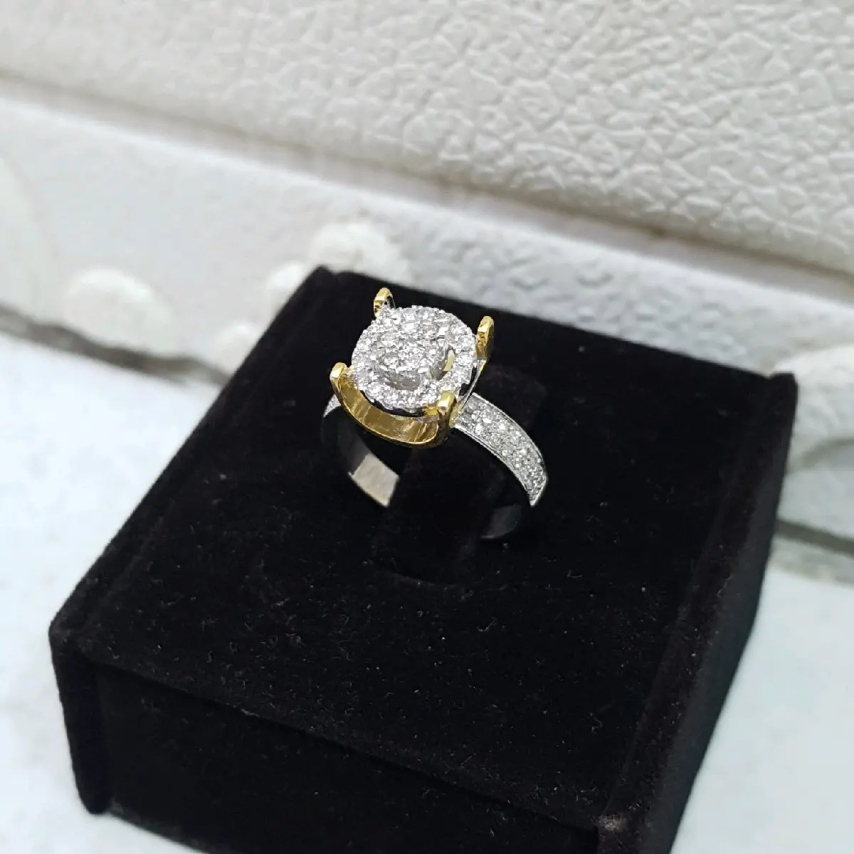 Cincin Berlian Eropa Fashion nj27