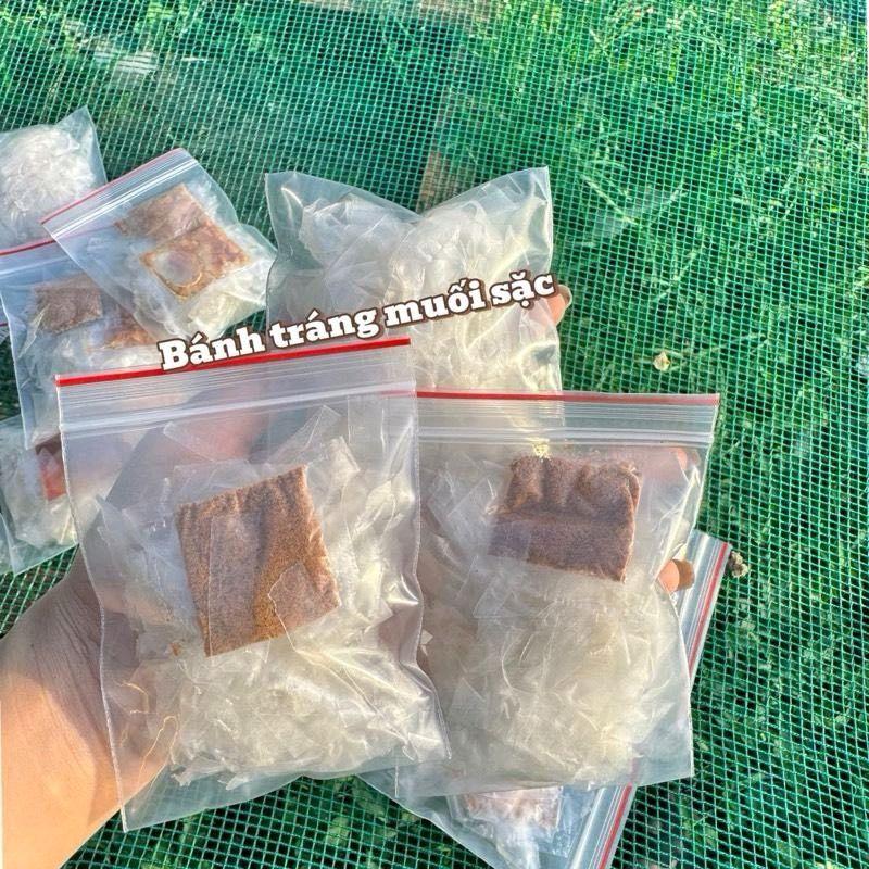 Bánh Tráng mini ( bánh ria dẻo tặng sốt tắc  ) ăn vặt Food 3