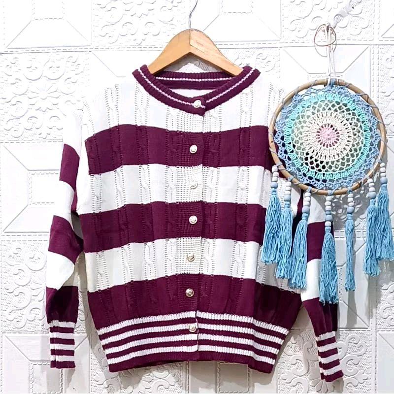 cardi gan rajut import | outer rajut korean style Cardigan 6