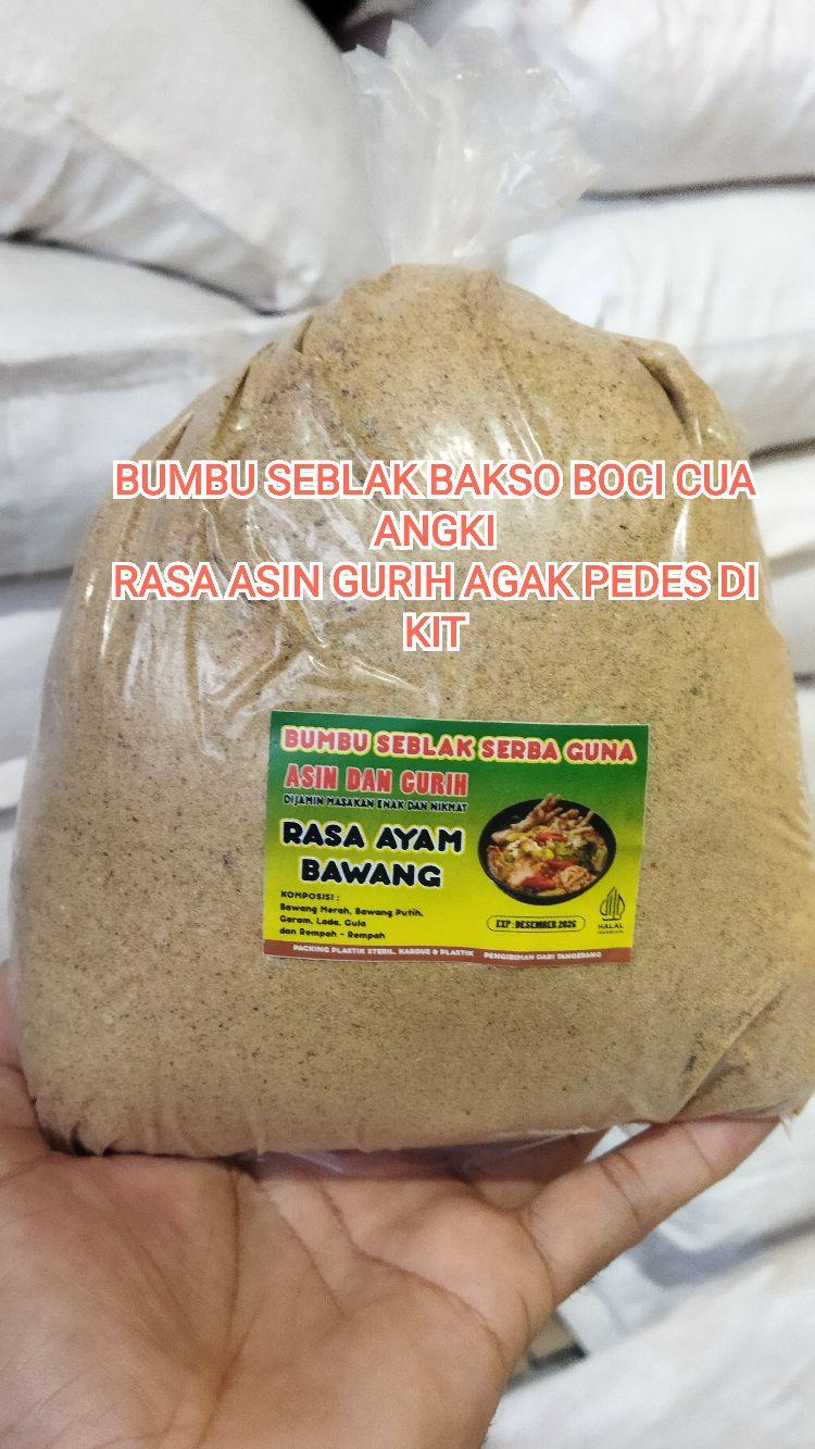 (1kg)bumbu seblak instan agak RASA AYAM BAWANG asin dan gurih, bumbu serbaguna bisa buat berbagai masakan