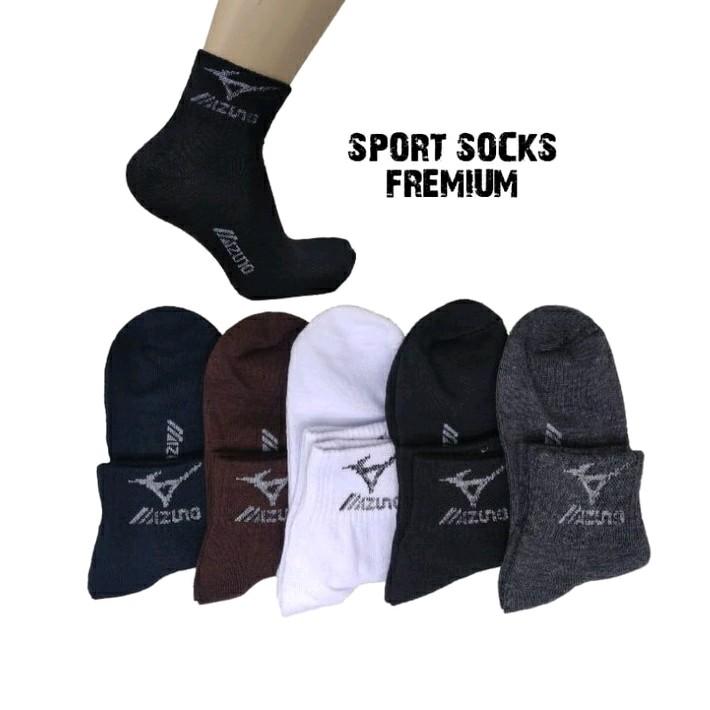 kaos kaki sport pendek motif/ kaos kaki sport 3/4 motif M1ZUNO 0