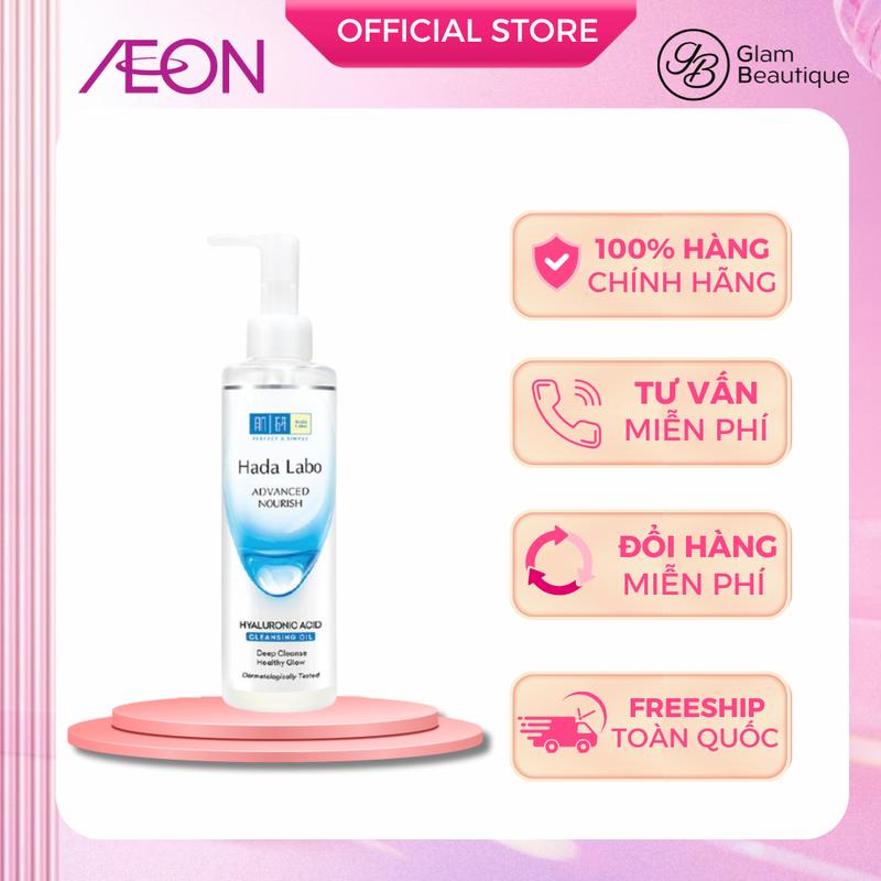 Dầu Tẩy Trang Hada Labo Advanced Nourish Hyaluron Cleansing Oil 200ml Glam Beautique
