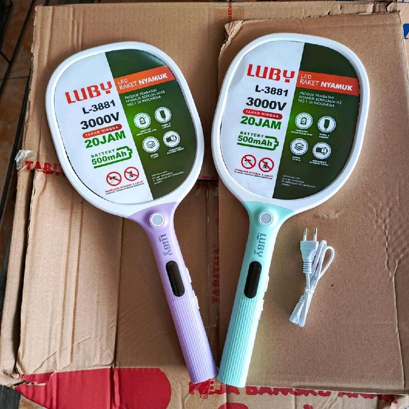 Raket Nyamuk + Senter Luby L-3881 dan L-3883 Tahan Lama Sistem - Shop ...