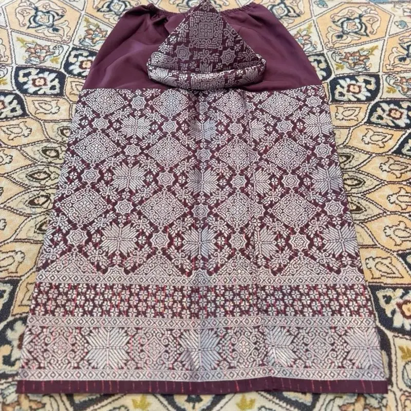 Tanjak Dan Rumpak Anak Khas Palembang Bahan Songket Sampin Adat Melayu Palembang Riau Mewah Modern Murah Meriah