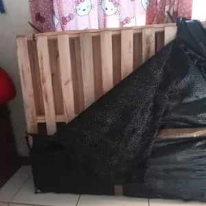 Dipan Kasur Minimalis Kayu Mahoni Solid pilihan mulai  80cmx200cm sampai 200cm x200cm Anti Rayap Jamur Furniture Modern 8CM