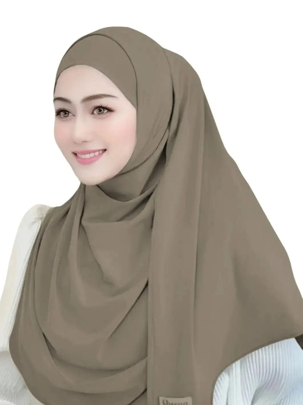 hijab pasmina instan oval pasmina jersey pasmina instan sudah include iner fath malay