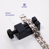 Gambar Gelang Kesehatan Magnetik Asli Racabel Fortis Silver Emas Untuk Pria dan Wanita - Slver Emas dari Racabel Kab. Sumedang 3 Tokopedia