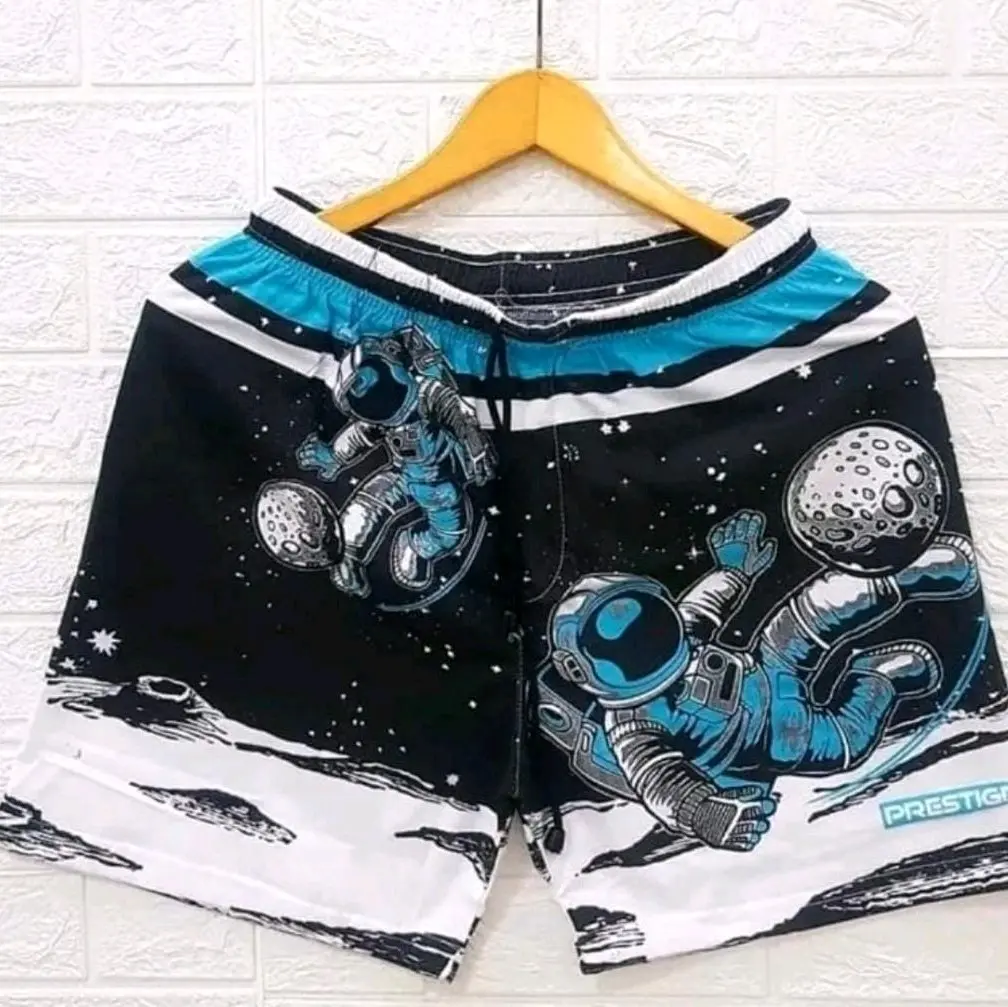 Boxer Pria Wanita Celana Dalam Pendek Kolor Bahan Katun Tc 30s Motif Sablon - Best Boxer - Combed, Keren, Dewasa