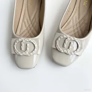 XOU Fashion new Flatshoes Wanita Elegan Sepatu Wanita Korean Style A-16 Kerja dan Jalan-jalan Sepatu Flat Wanita Korea Style - Elegan & Kekinian