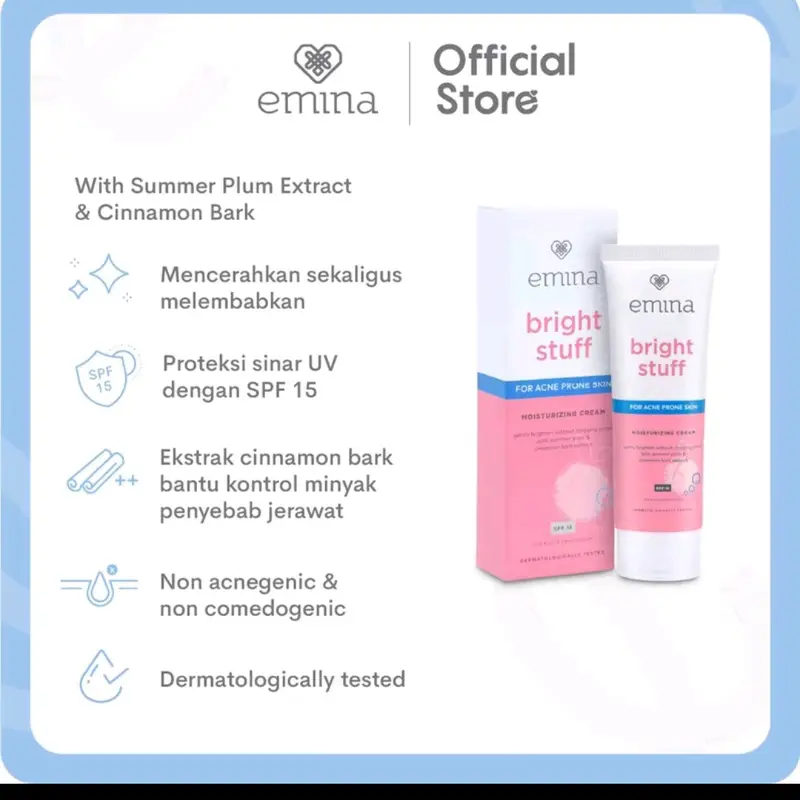 EMINA BRIGHT STUFF FOR ACNE PRONE SKIN 2