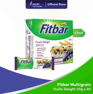 [Buy 4] Fitbar Fruits Delight 5x20gr Multigrain