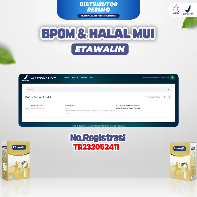 Susu Etawalin 2 Box Original | Minuman Susu Serbuk Kambing Etawa | Distributor Resmi Milk Etawalin BPOM HALAL [Bisa COD] Manis Dairy  Bahan  Bubuk 4
