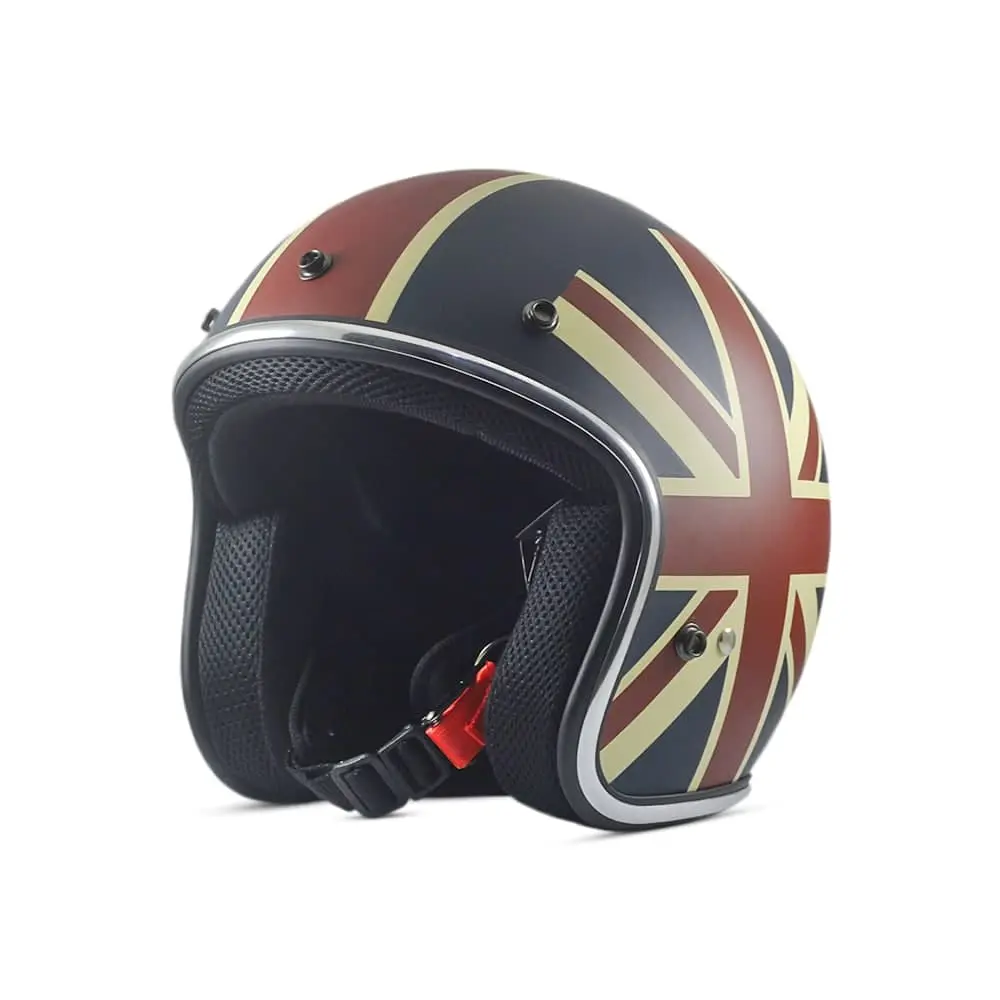 RIMC Helm Unionjack Doff - Motorcycle Helmet