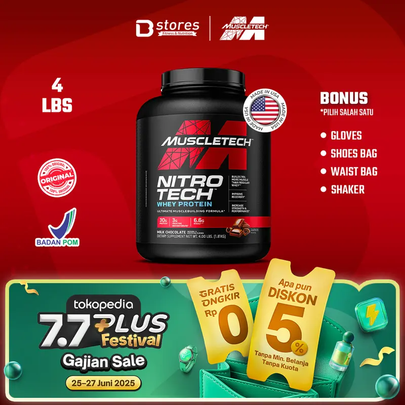 Muscletech Nitrotech Whey Isolate 4lb Bstores 0